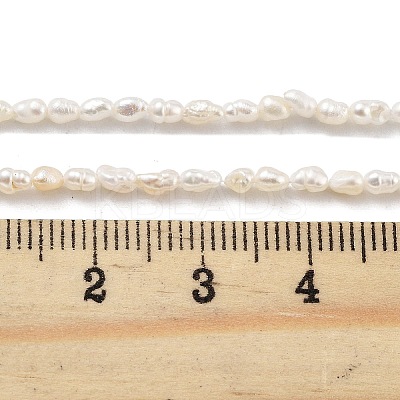 Natural Keshi Pearl Cultured Freshwater Pearl Beads Strands PEAR-P062-21-1