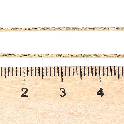 Ion Plating(IP) 304 Stainless Steel Chain Necklaces NJEW-H467-B-01G-1