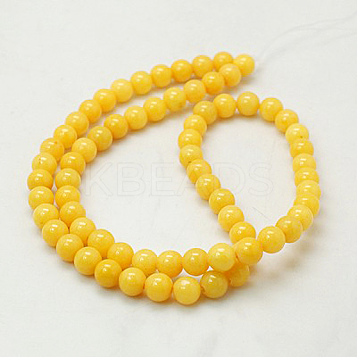 Natural Mashan Jade Round Beads Strands X-G-D263-12mm-XS07-1