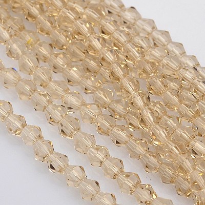 Bicone Glass Beads Strands EGLA-P016-3mm-12-1