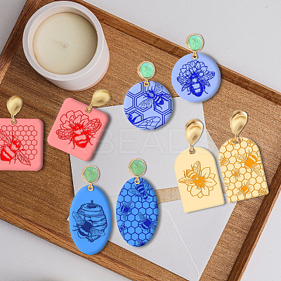 Silicone Clay Texture Mat AJEW-WH0447-042-1