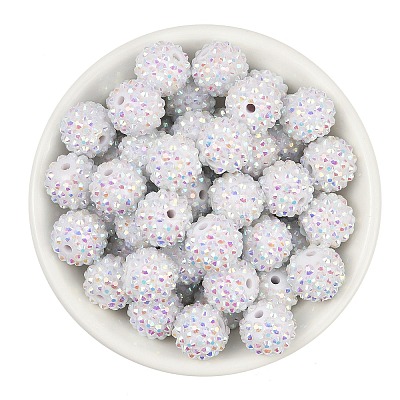 AB-Color Resin Rhinestone Beads X-RESI-S315-14x16-16-1