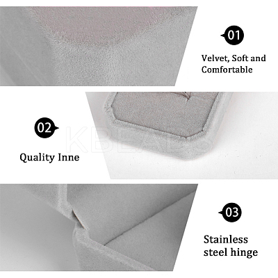 Square Velvet Ring Boxes VBOX-BC0001-01-1
