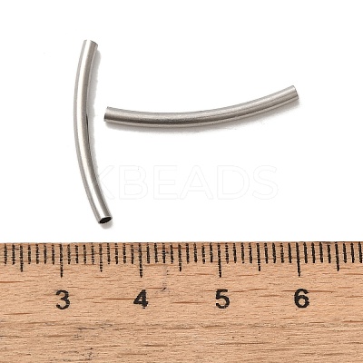 Non-Tarnish 304 Stainless Steel Tube Beads LS-STAS-C091-02B-P-1