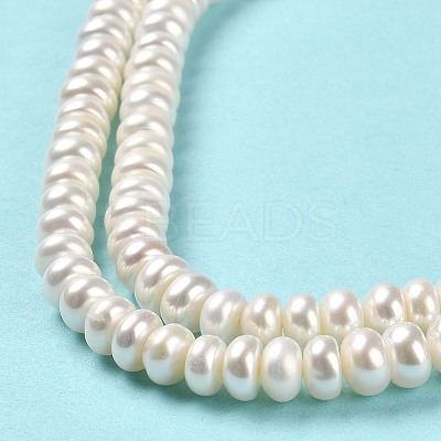 Natural Cultured Freshwater Pearl Beads Strands PEAR-J007-08-1