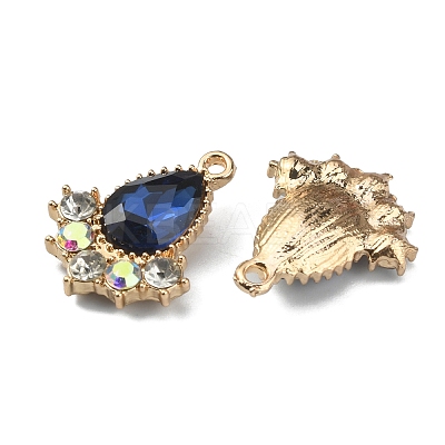 Glass Rhinestone Pendants FIND-TAC0017-07LG-03-1