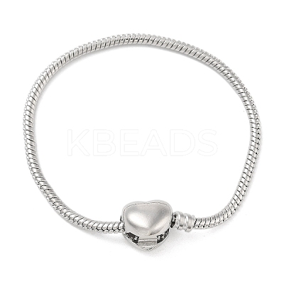 Brass  Micro Pave Cubic Zirconia Link Bracelets LS-BJEW-S158-17P-1