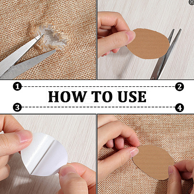 Self Adhesive Cloth Patch DIY-WH20011-38B-1