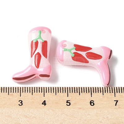 Baking Paint Glass Enamel Beads BLOW-D300-01H-1