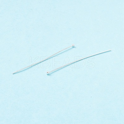 Brass Ball Head Pins KK-WH0058-02D-S-1