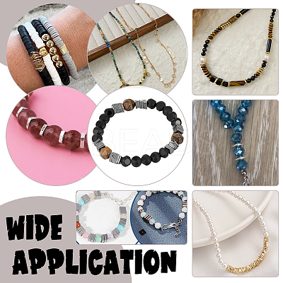 800Pcs 8 Styles Electroplate Non-magnetic Synthetic Hematite Beads G-PH0002-65-1