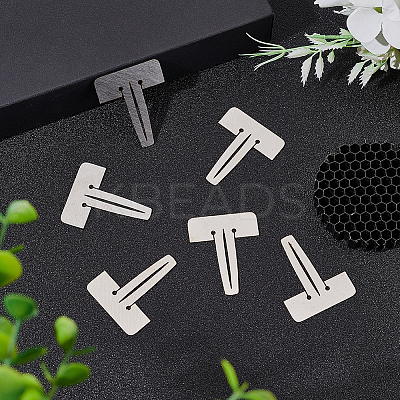 201 Stainless Steel Laser Engraving Crumb Tray Pins AJEW-BC0002-16-1