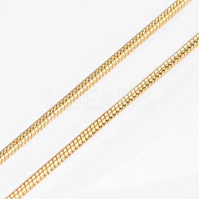 304 Stainless Steel Necklaces NJEW-D281-01-1