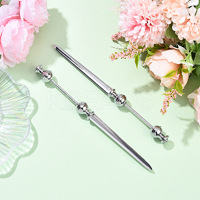2Pcs Zinc Alloy Vintage Letter Opener AJEW-YW0002-06-1
