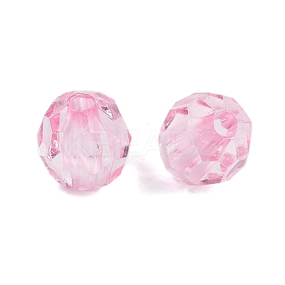 Transparent Acrylic Beads OACR-Q015-01B-1