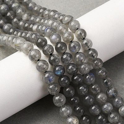 Natural Labradorite Beads Strands G-H326-01-6mm-1