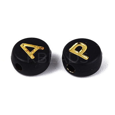 Opaque Acrylic Beads SACR-Q001-04B-M-1