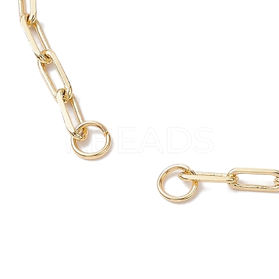 Brass Slider Bracelet Makings AJEW-JB01257-1