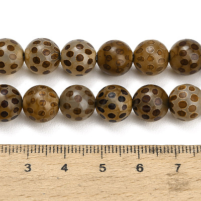 Tibetan Style dZi Beads Strands GG-NH0001-A02-10MM-1