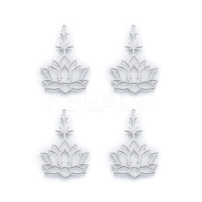 Non-Tarnish 201 Stainless Steel Pendants STAS-N090-LA909-1-1