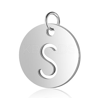 Non-Tarnish 304 Stainless Steel Charms A-STAS-S105-T514S-S-1