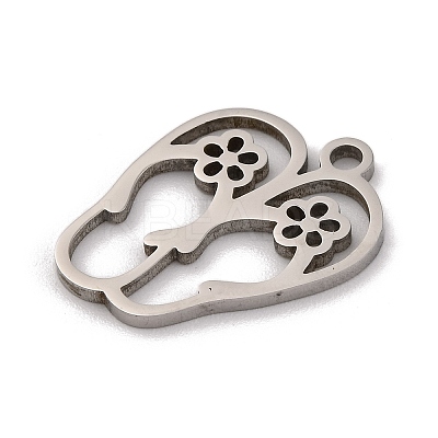 Non-Tarnish 201 Stainless Steel Pendants STAS-U016-03P-1