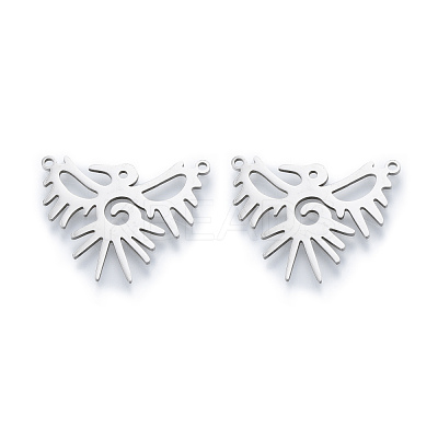 Non-Tarnish 201 Stainless Steel Pendants STAS-N090-LA929-1-1