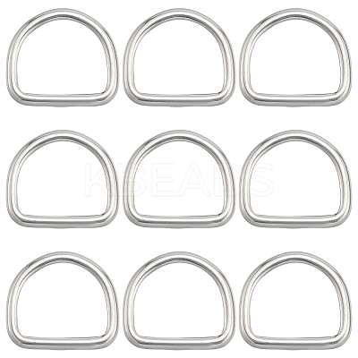 304 Stainless Steel D Rings STAS-CP0001-05C-1