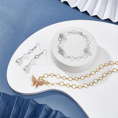 DIY Chain Necklaces Making Kits DIY-AR0001-55-1
