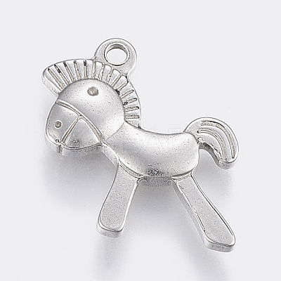 Tarnish Resistant 304 Stainless Steel Pendants STAS-P197-031P-1