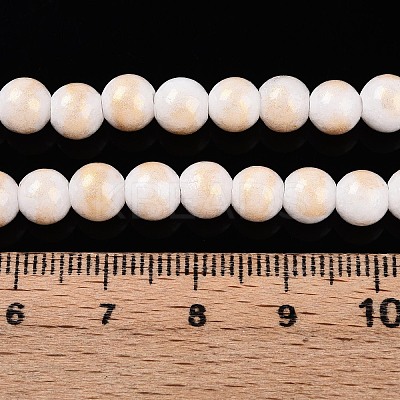 Natural Mashan Jade Beads Strands G-A255-A01-02H-1