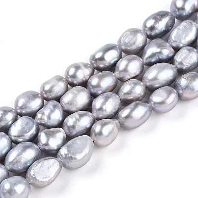 Natural Cultured Freshwater Pearl Beads Strands PEAR-N014-06G-02-1