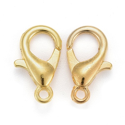 Zinc Alloy Lobster Claw Clasps E105-G-NF-1