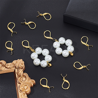 30Pcs 304 Stainless Steel Leverback Earring Findings STAS-UN0041-90-1