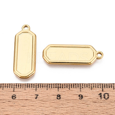 304 Stainless Steel Pendant Cabochon Settings STAS-N108-63G-1