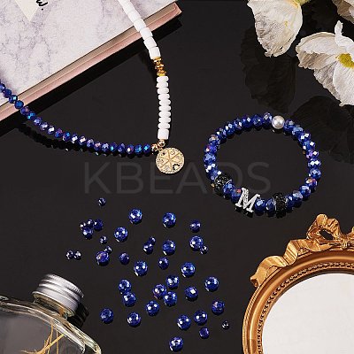 800Pcs 3 Style Electroplate Glass Beads EGLA-SZ0001-26B-1