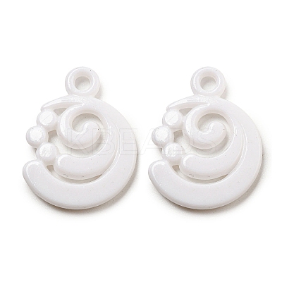 Opaque Acrylic Pendants SACR-L007-044C-1