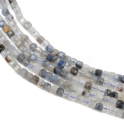 Natural Aquamarine Beads Strands G-L628-D10-2x2mm-02-1