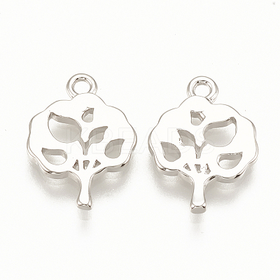 Brass Charms KK-T020-93P-1