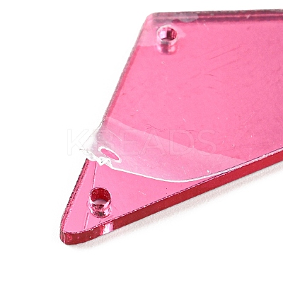 Trapezoid Acrylic Mirror Sew on Rhinestones MACR-G065-04A-04-1
