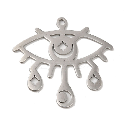 Non-Tarnish 201 Stainless Steel Pendants STAS-B049-03P-1