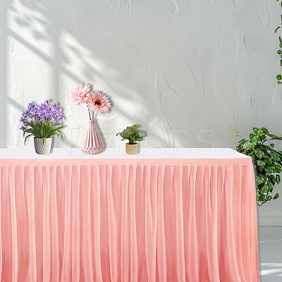 Polyester Table Skirt AJEW-WH20022-20J-1