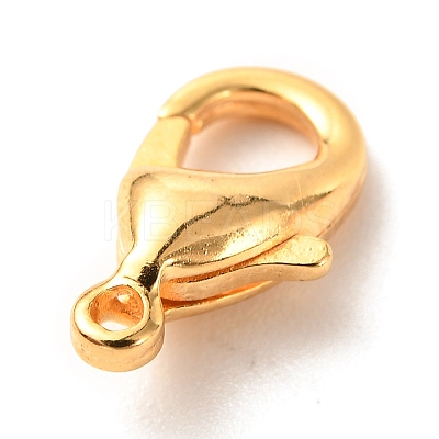 Brass Lobster Claw Clasps KK-F824-104B-G-1