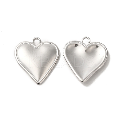 Non-Tarnish 304 Stainless Steel Pendants STAS-H212-35P-1