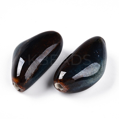 Handmade Porcelain Beads PORC-N008-08P-1