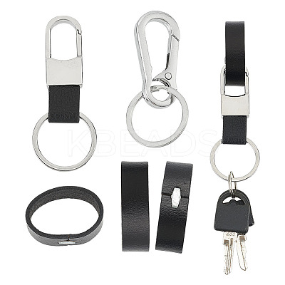 Belt Ring Keeper Keychain Making Kit DIY-GO0001-76-1