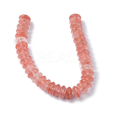 Cherry Quartz Glass Beads Strands G-F743-05A-1