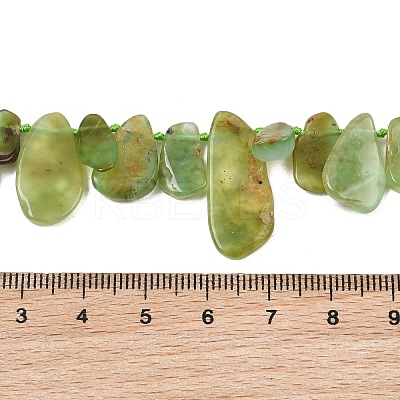 Natural Chrysoprase Beads Strands GG-CBA3D9B-14A-1