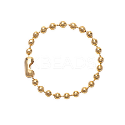 Trendy hip-hop 304 Stainless Steel Ball Chains Bracelet Unisex Fashion Hand Accessory CQ1745-4-1
