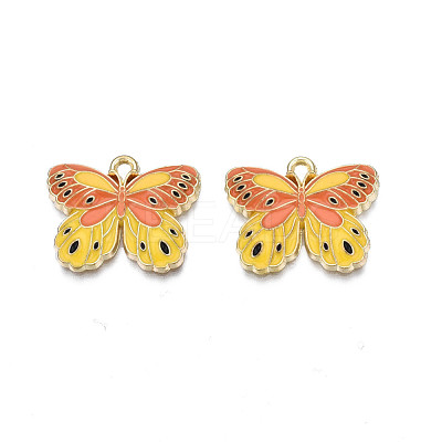 Alloy Enamel Pendants ENAM-N055-105A-1